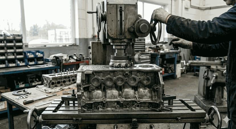 Engine Head Skimming service at PD Garage Tipperary